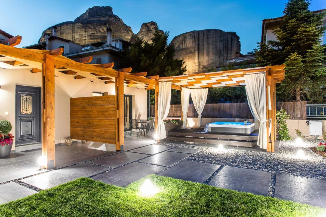 Meteora Boutique Villa E Kalampáka Ngoại thất bức ảnh