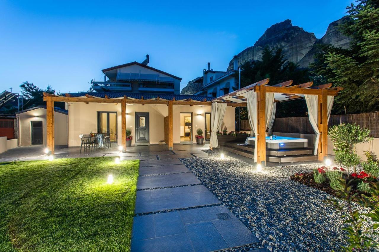 Meteora Boutique Villa E Kalampáka Ngoại thất bức ảnh